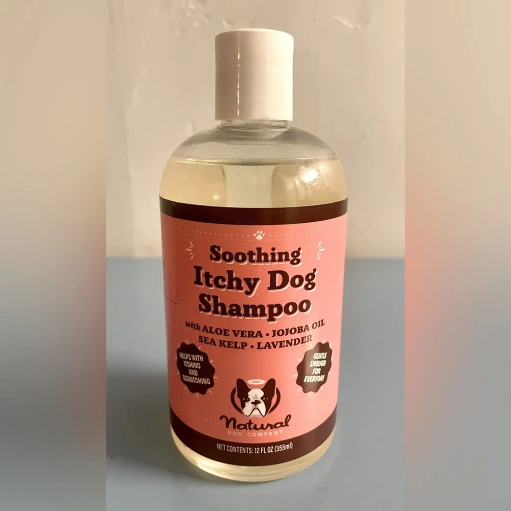 NWT • Natural Dog Company • Soothing Itchy Dog Shampoo • 12 oz.